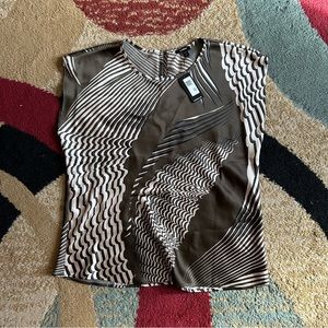 NWT Express Silky Shell Top